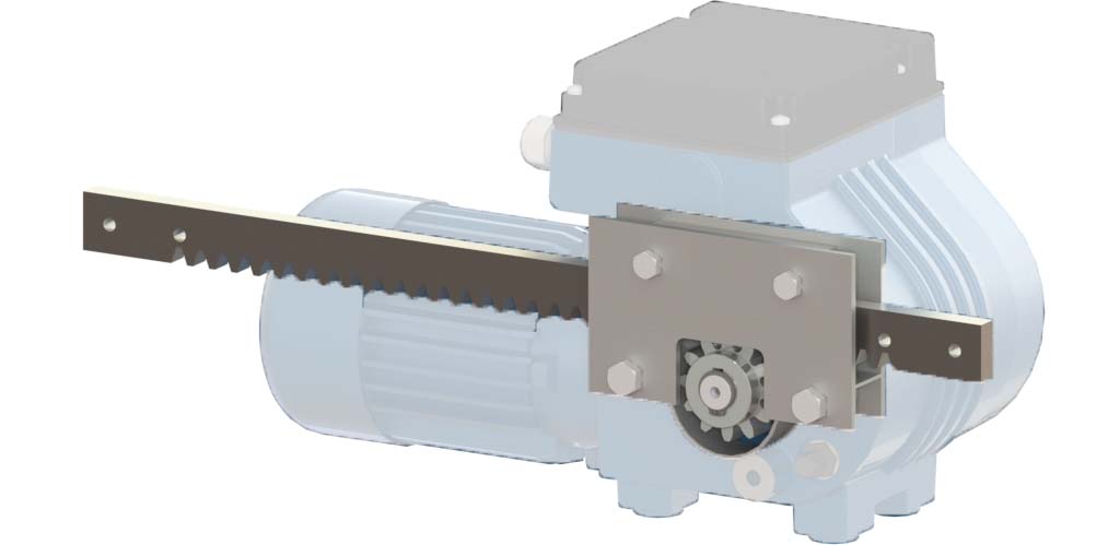 GW rack and pinion drive unit