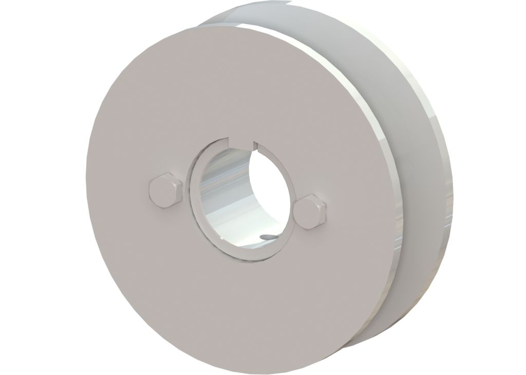 Enkele bandliertrommel 5/4&quot; voor speciale compacte drink- en voerlijnen